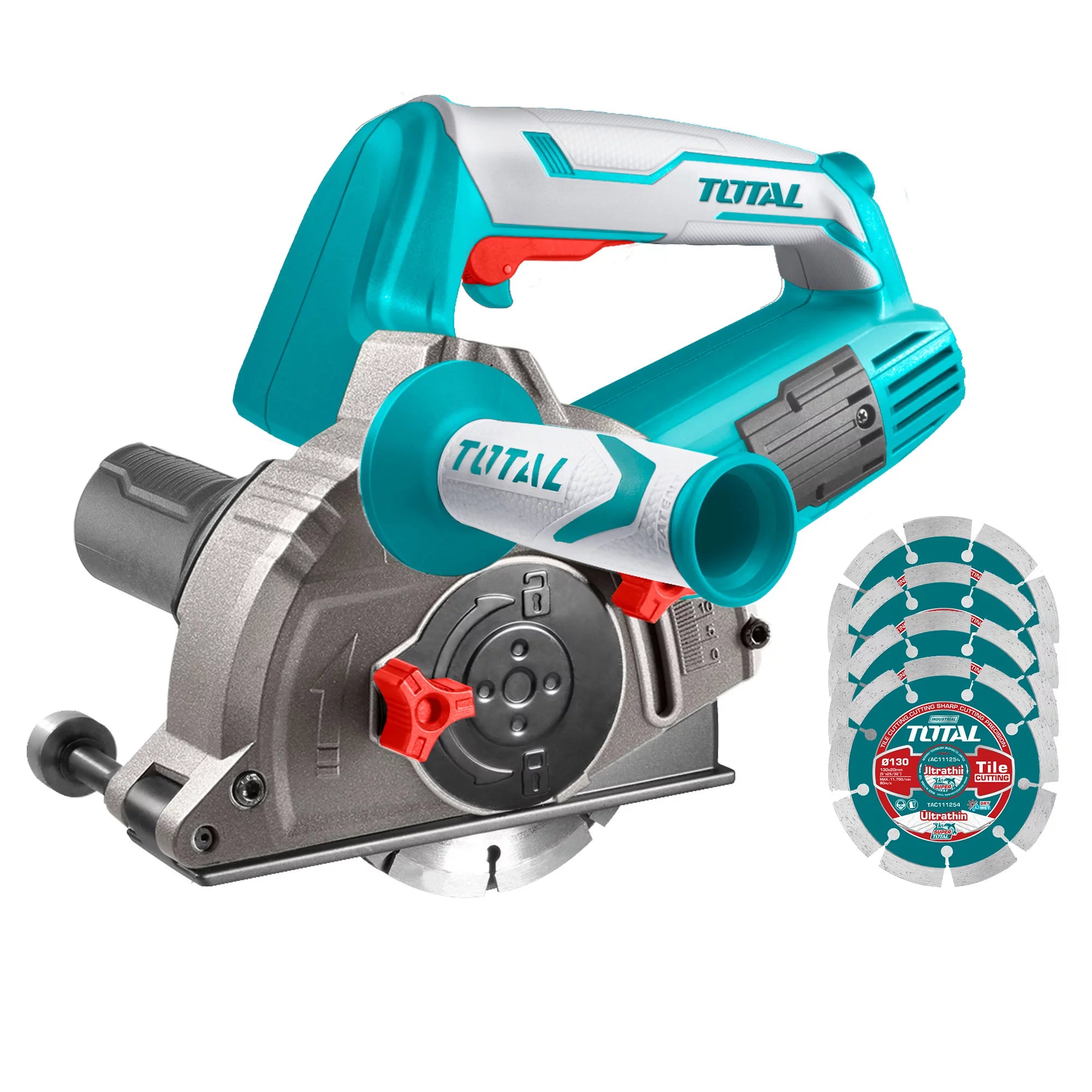 Zidni rezalnik utorov 1500W / 10500rpm / 125mm / INDUSTRIAL (TWLC1256) TOTAL
