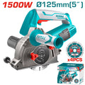 Zidni rezalnik utorov 1500W / 10500rpm / 125mm / INDUSTRIAL (TWLC1256) TOTAL