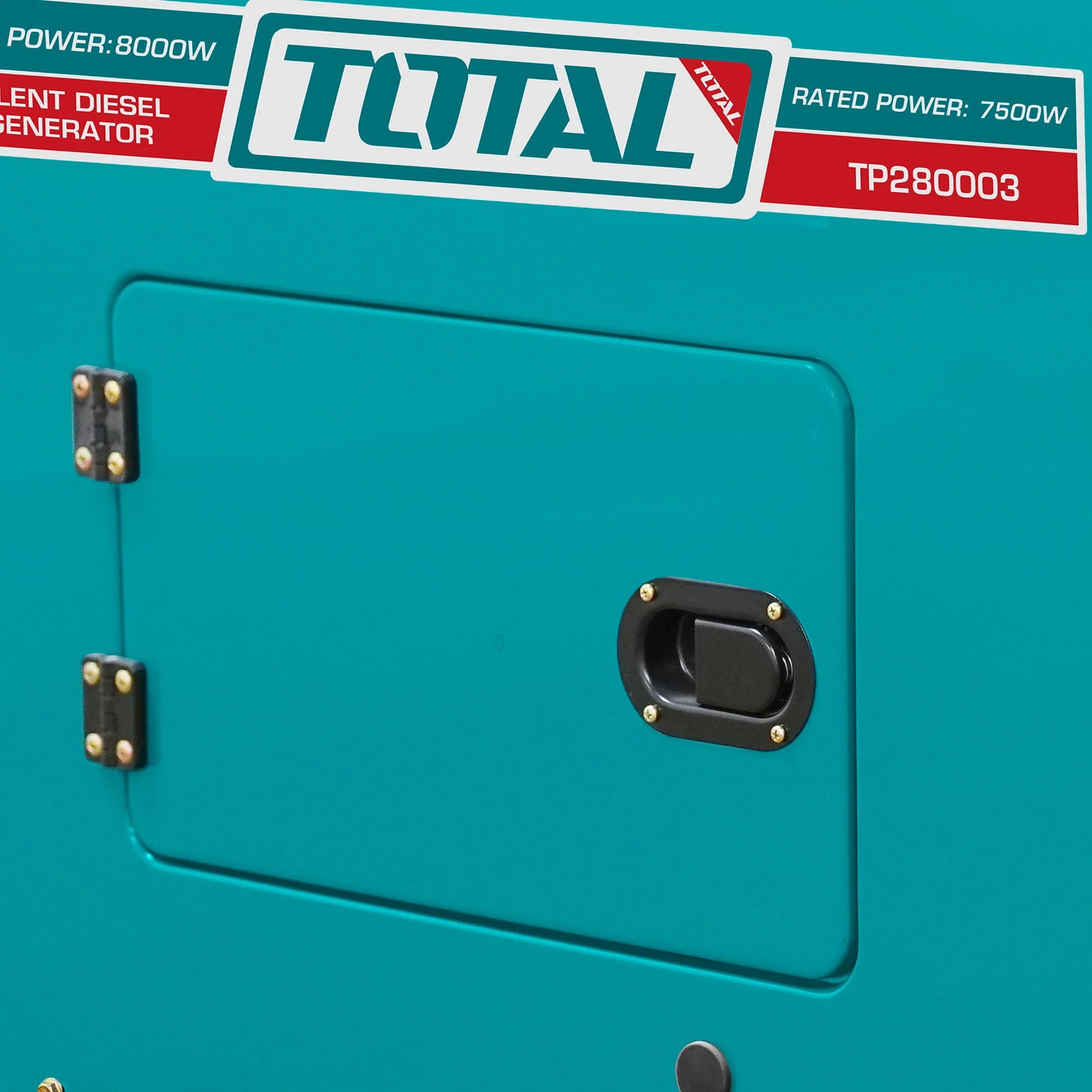 Tihi dizelski generator 8kW, 25L/9KM/9ur/3000rpm (TP280003) TOTAL