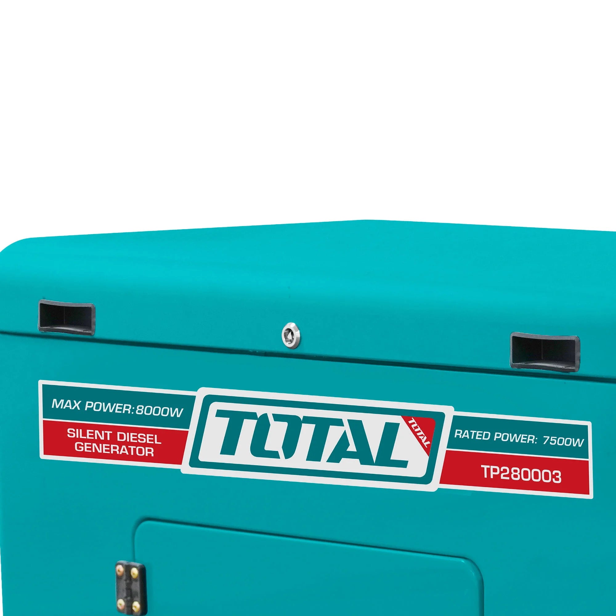 Tihi dizelski generator 8kW, 25L/9KM/9ur/3000rpm (TP280003) TOTAL
