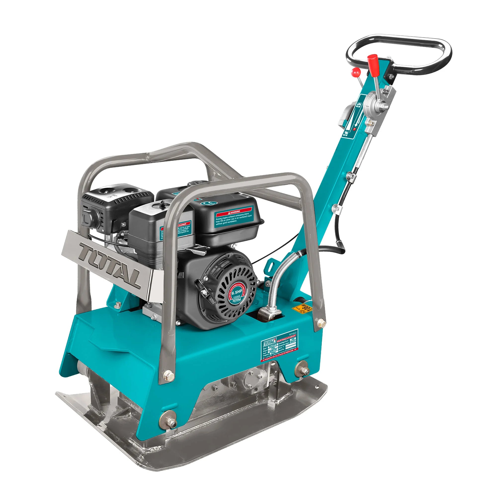 Bencinska reverzibilna vibro plošča 127 kg, 4,8 kW/4300 VPM (TP7125-2E) TOTAL
