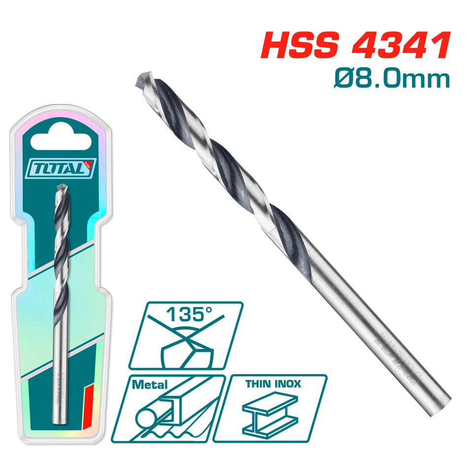 HSS 4341 sveder 8 mm / INDUSTRIAL (TAC1200804) TOTAL