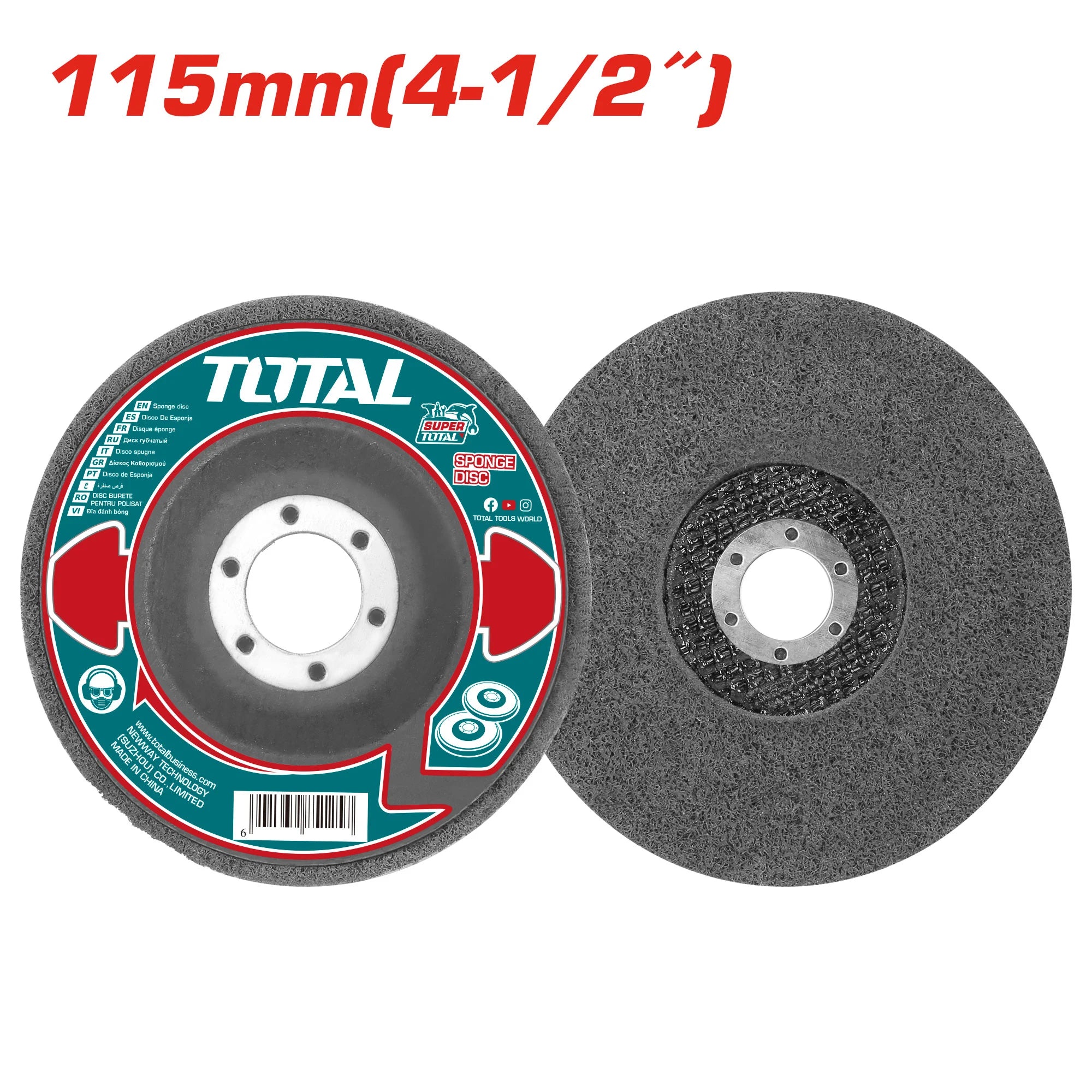Gobasti disk 115×22,22 mm (TAC661151) TOTAL
