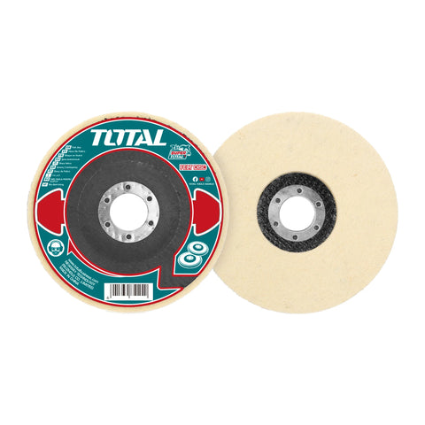 Polirni disk klobučevina 115×22,22 mm (TAC671151) TOTAL
