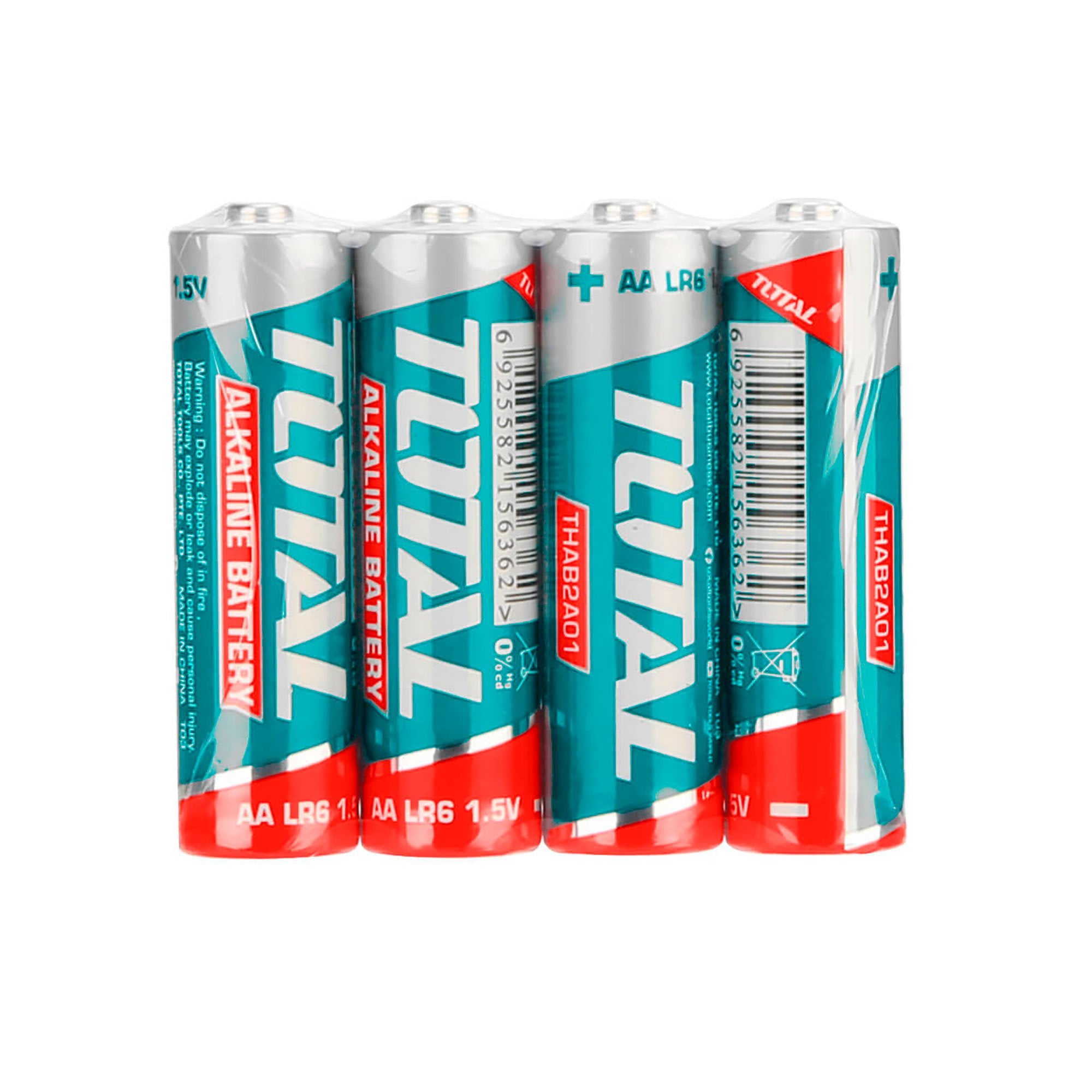 Alkalna baterija 1,5V / LR06 / AA / 4pcs (THAB2A01) TOTAL