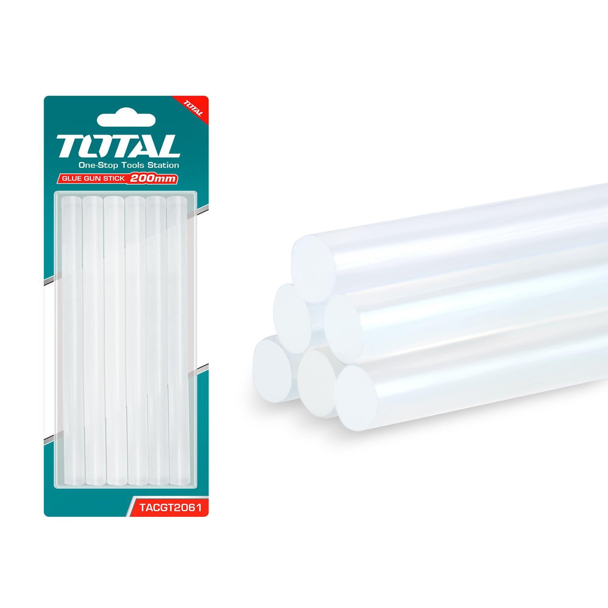 Palica za pištolo za lepljenje 11,2mm / 20cm / 6pcs  (TACGT2061) TOTAL