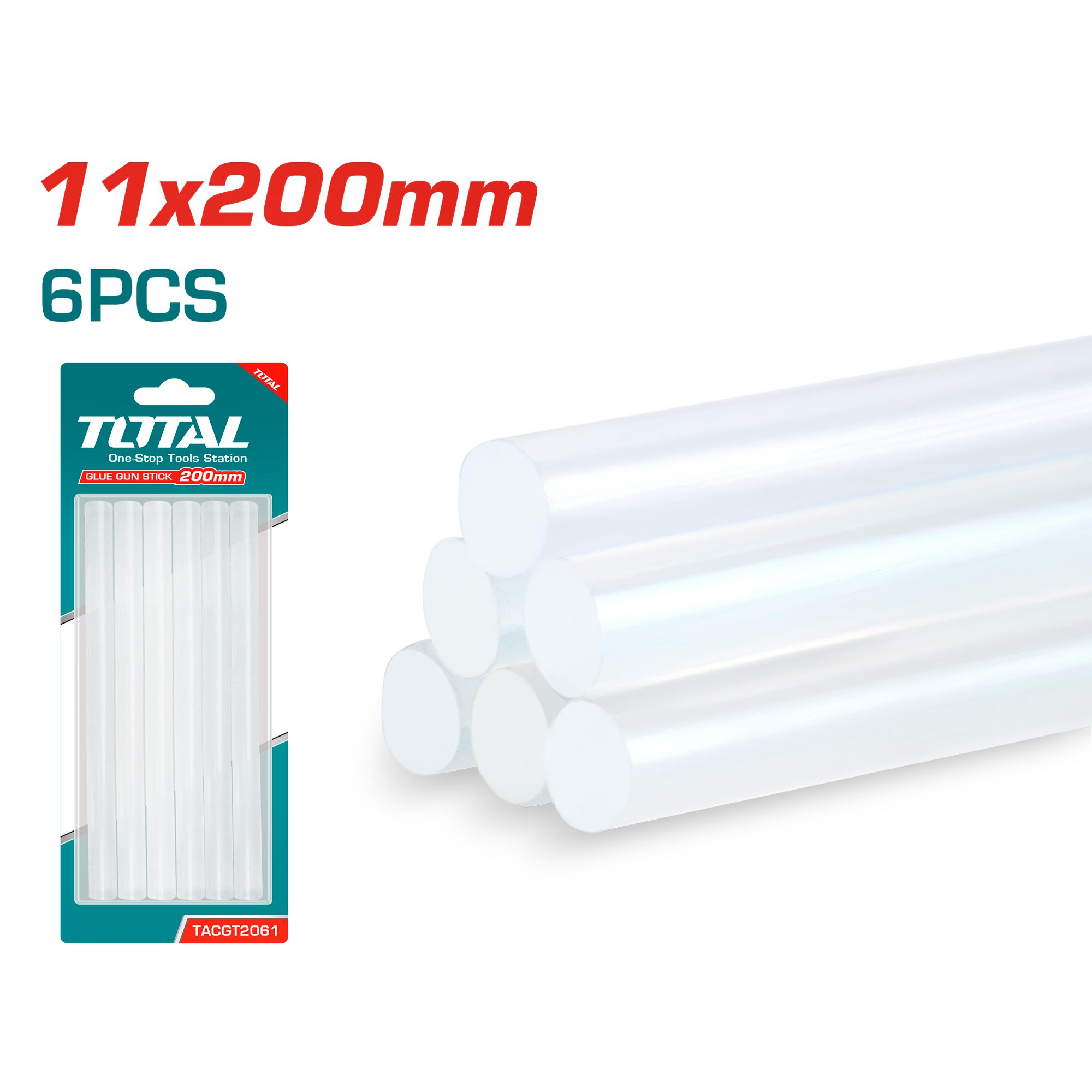Palica za pištolo za lepljenje 11,2mm / 20cm / 6pcs  (TACGT2061) TOTAL