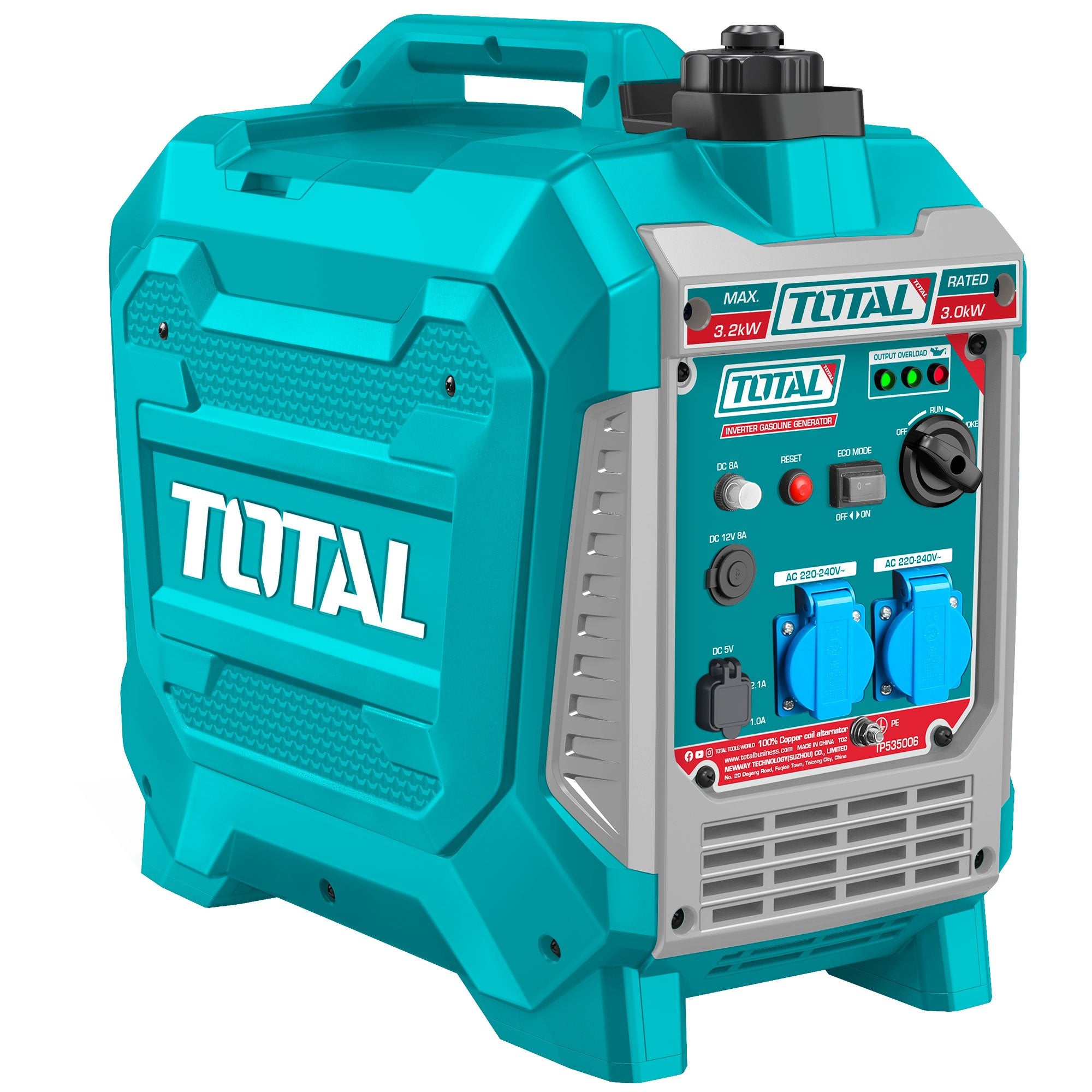 Inverterski bencinski generator 3.2KW/6.3L/  INDUSTRIAL (TP535006)