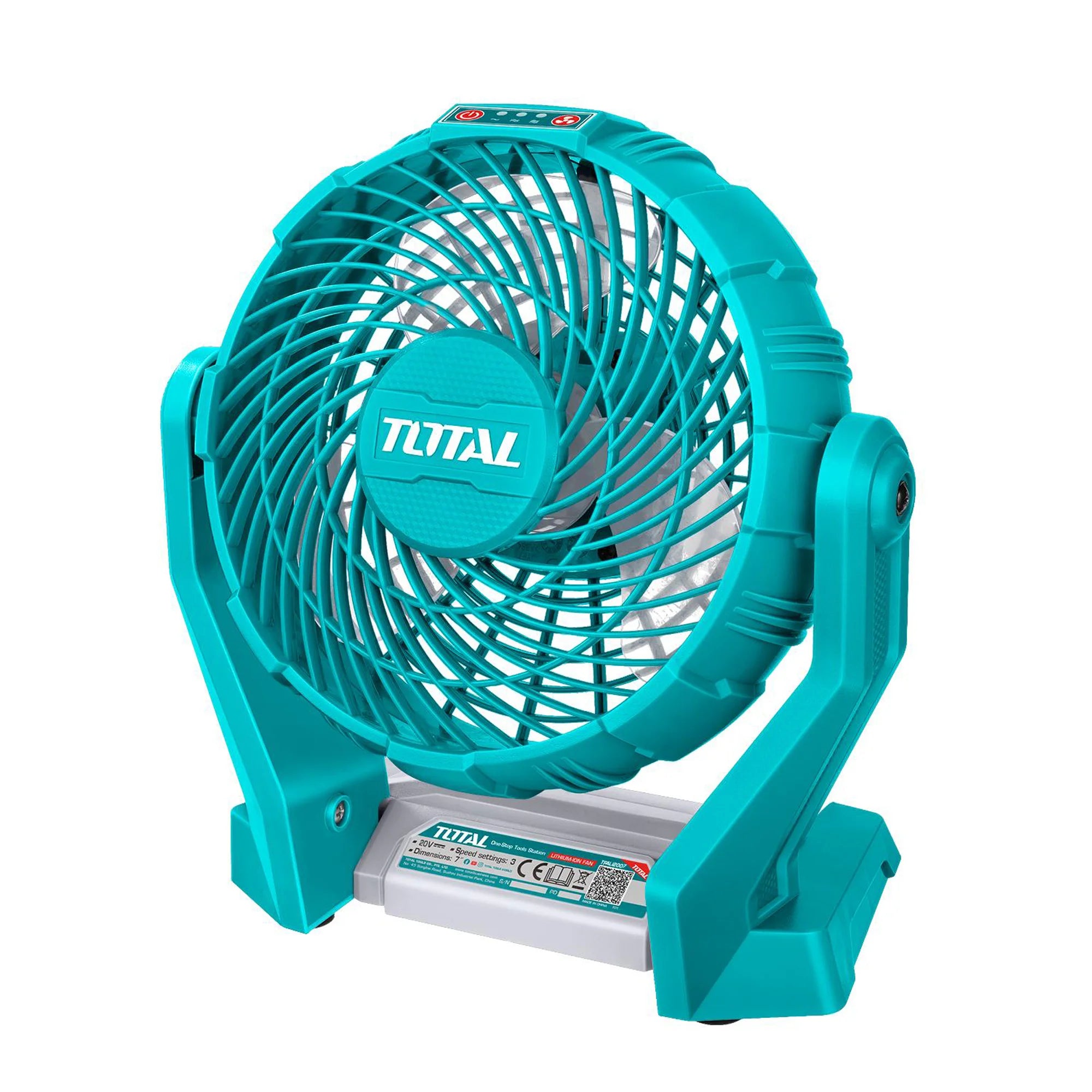Akumulatorski ventilator 18cm / 7″/ P20S (Brez baterije) (TFALI2007) TOTAL