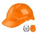 Varnostna čelada 05 Oranžna /330g/HDPE (TSP2605) TOTAL