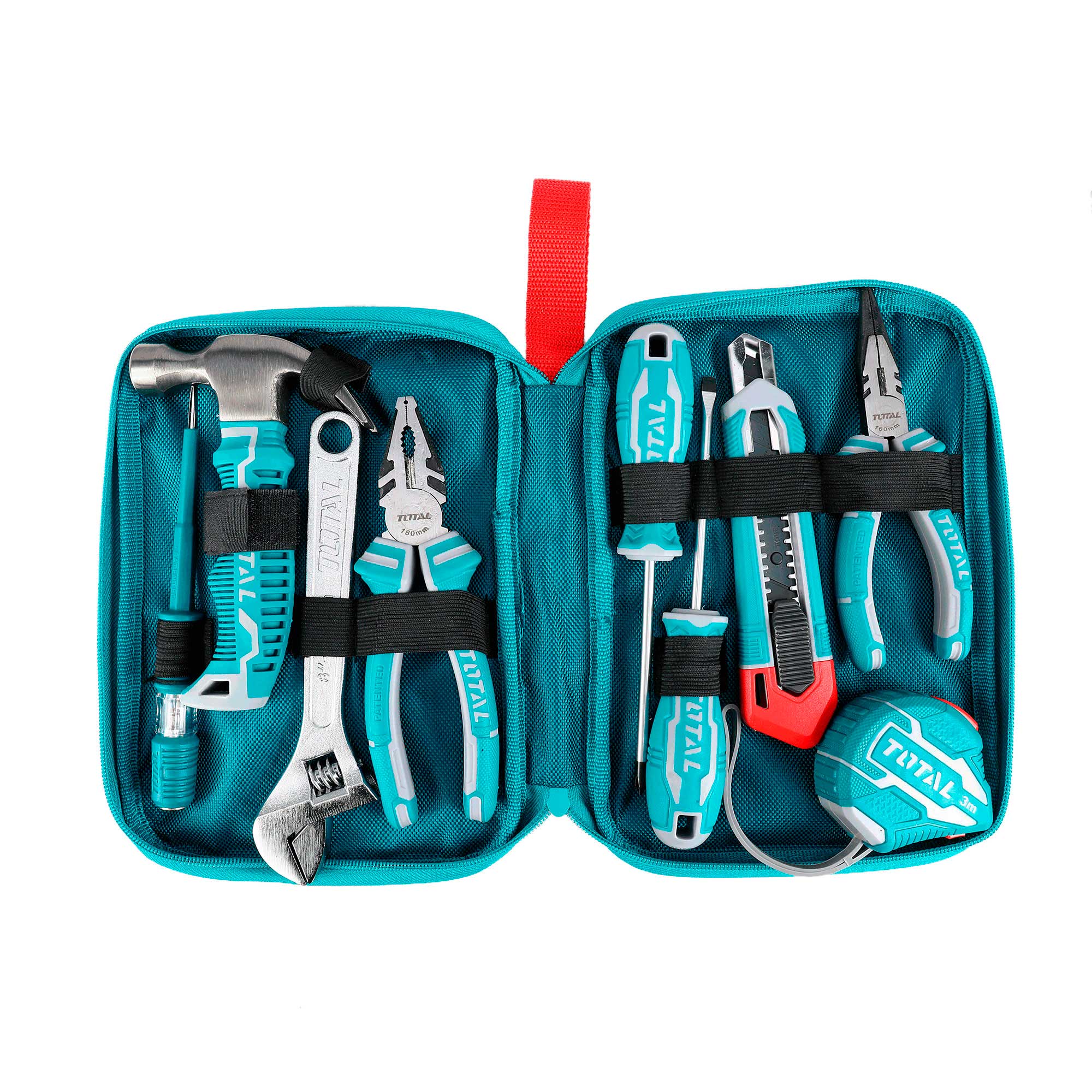 9-delni set ročnega orodja (THKTHP90097) TOTAL