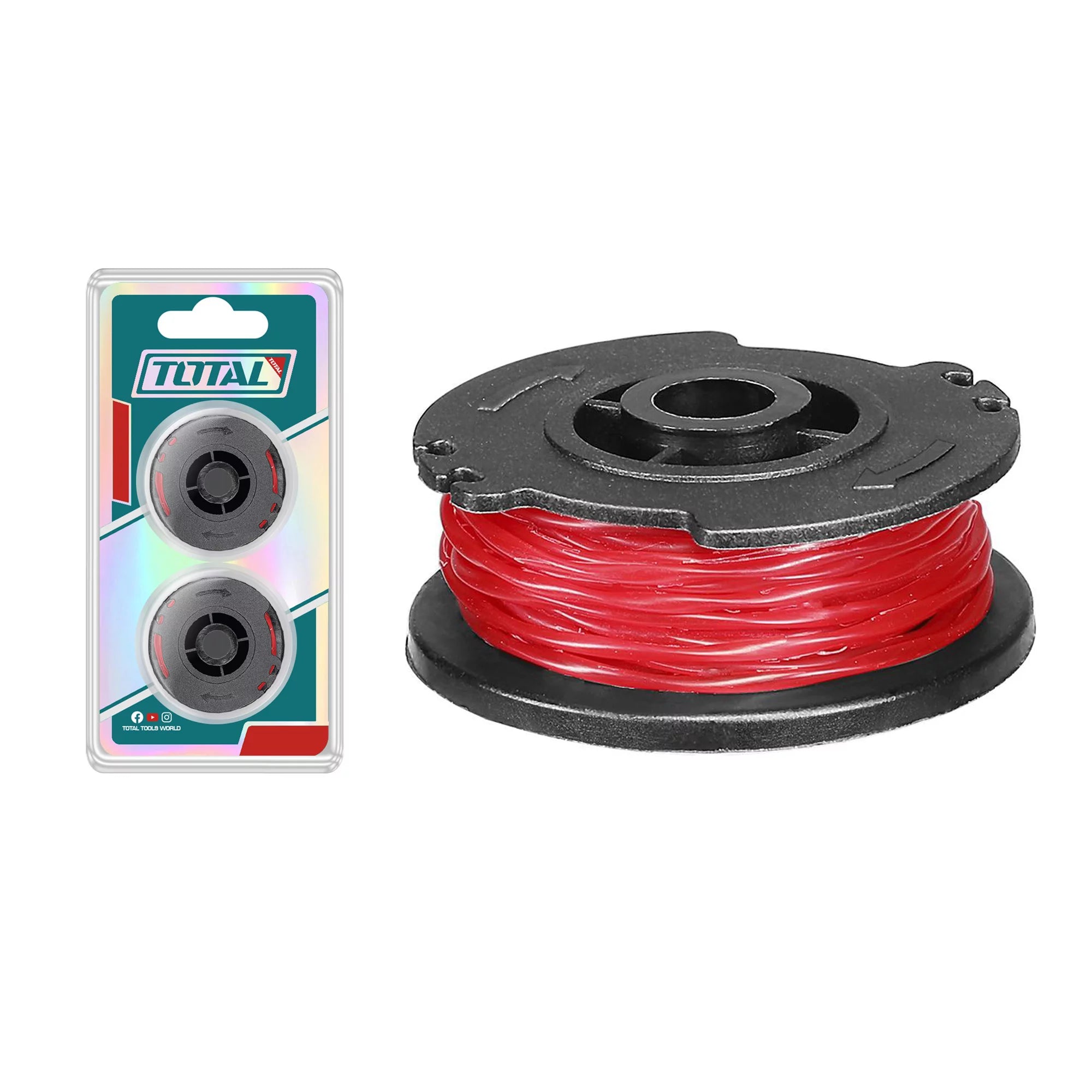 Nitka za kosilnico 1,6mm 2 kos (TALS1601) TOTAL