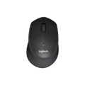 Miška Logitech M330 Silent Plus, črna