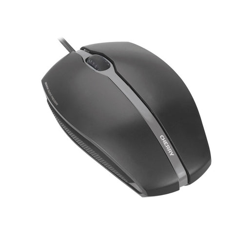 Miška Cherry Gentix SILENT, črna, USB