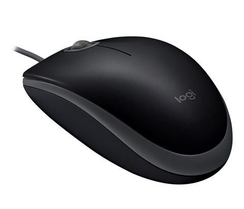 Miška Logitech B110 Silent, črna