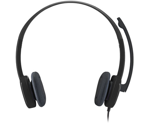 Slušalke Logitech H151, črne, stereo
