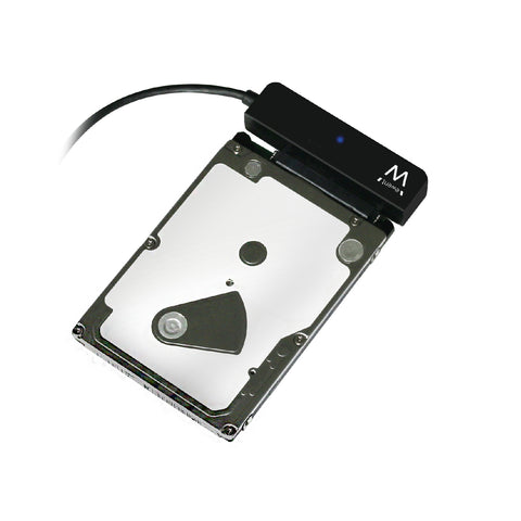Adapter USB-C 3.1 Gen1 v SATA, za 2.5" SSD/HDD, črn, Ewent EW7075