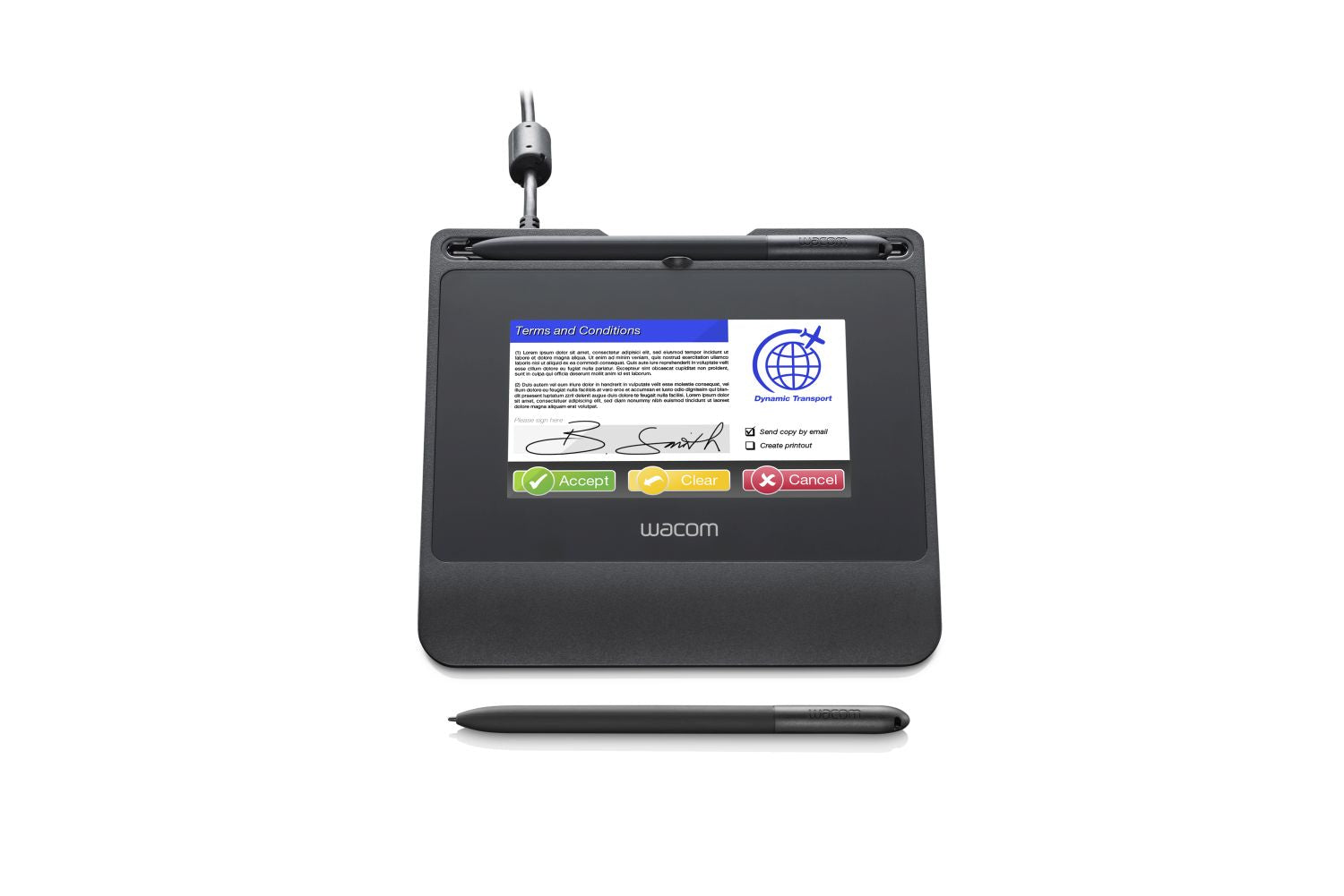 Podpisna tablica Wacom STU-540, Sign PRO PDF