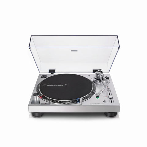 Gramofon Audio-Technica AT-LP120XUSB, srebrn