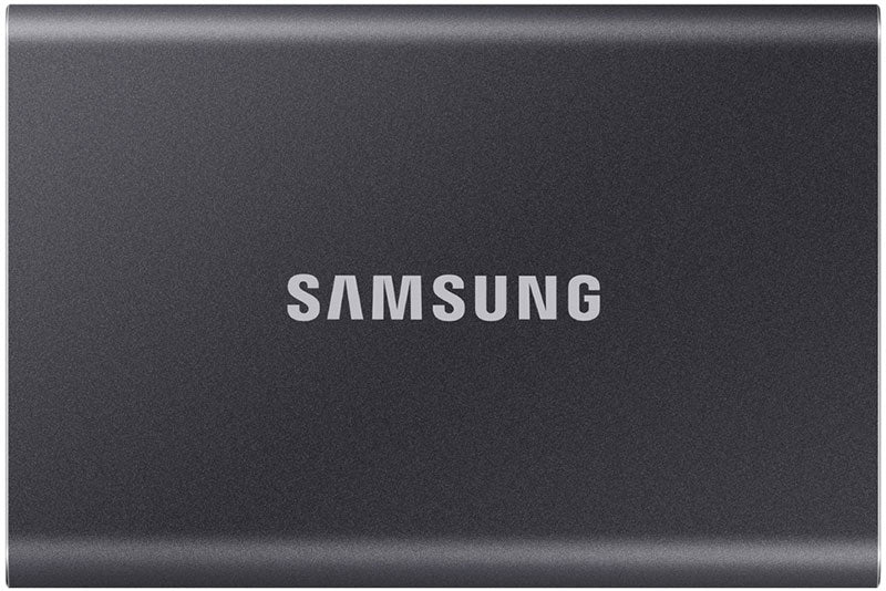 Zunanji SSD 2TB Type-C USB 3.2 Gen2 V-NAND UASP, Samsung T7, siv (MU-PC2T0T/WW)