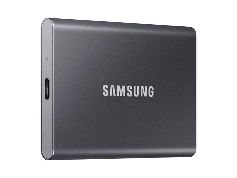 Zunanji SSD 2TB Type-C USB 3.2 Gen2 V-NAND UASP, Samsung T7, siv (MU-PC2T0T/WW)