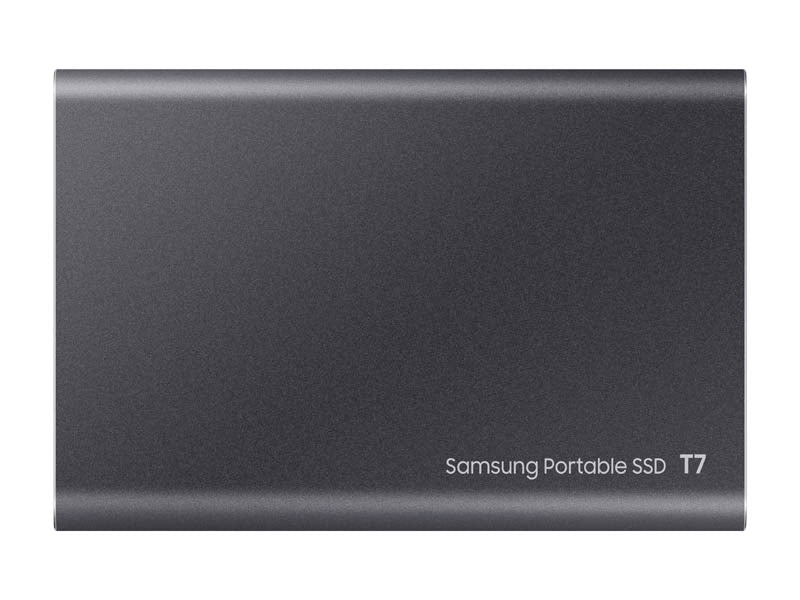 Zunanji SSD 2TB Type-C USB 3.2 Gen2 V-NAND UASP, Samsung T7, siv (MU-PC2T0T/WW)
