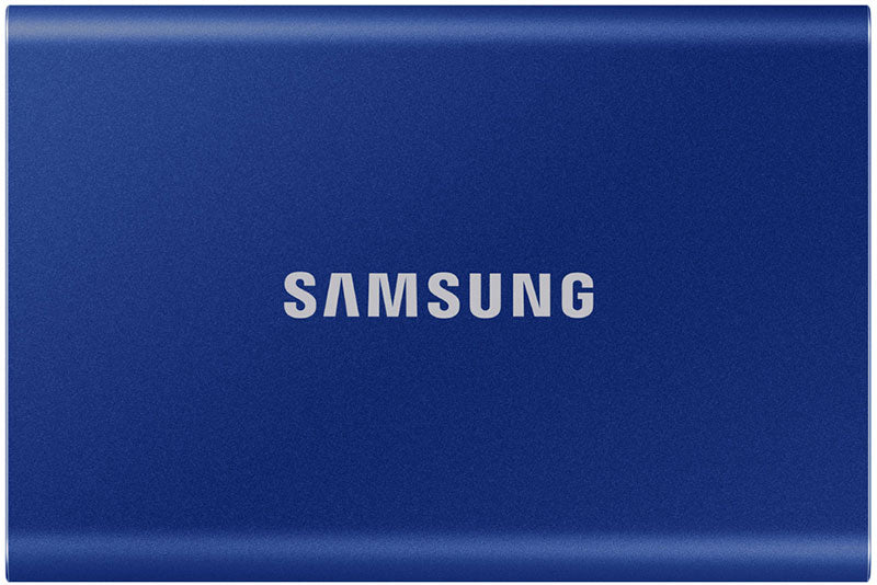 Zunanji SSD 1TB Type-C USB 3.2 Gen2 V-NAND UASP, Samsung T7, moder (MU-PC1T0H/WW)