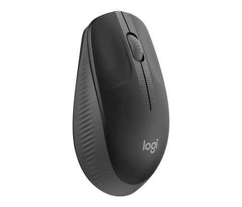 Miška Logitech M190 Wireless, ogljena barva