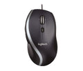Miška Logitech M500s, črna, USB