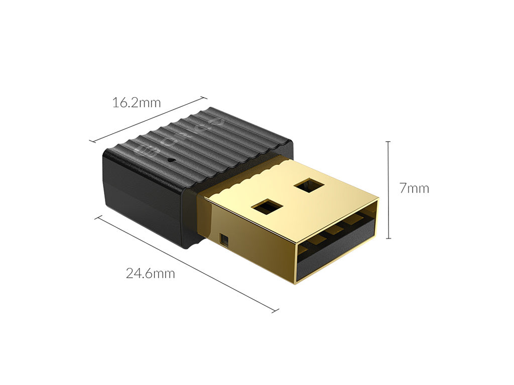 Adapter USB Bluetooth 5.0, črn, ORICO BTA-508