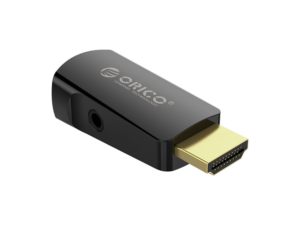 Adapter HDMI v VGA + 3.5 mm, ORICO XD-HLFV-BK