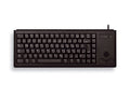 Tipkovnica Cherry G84-4420, trackball, črna, USB, US