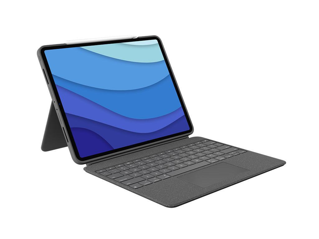 Ovitek s tipkovnico Logitech COMBO TOUCH, za iPad Pro 12.9" (5.  in 6. gen.) , SLO g.