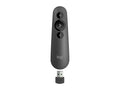 Presenter Logitech R500s Wireless, rdeč laser, USB