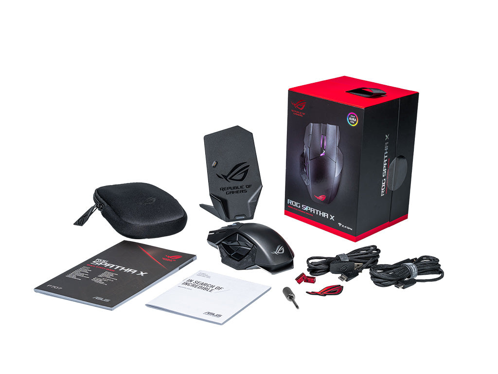 Miška ASUS ROG Spatha X, brezžična