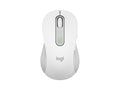 Miška Logitech Signature M650, velikost L, Bluetooth, LEFT,  bela