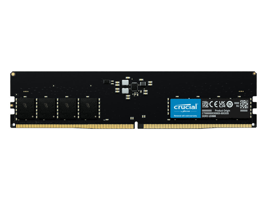 RAM DDR5 16GB PC5-38400 4800MT/s CL40 1.1V Crucial