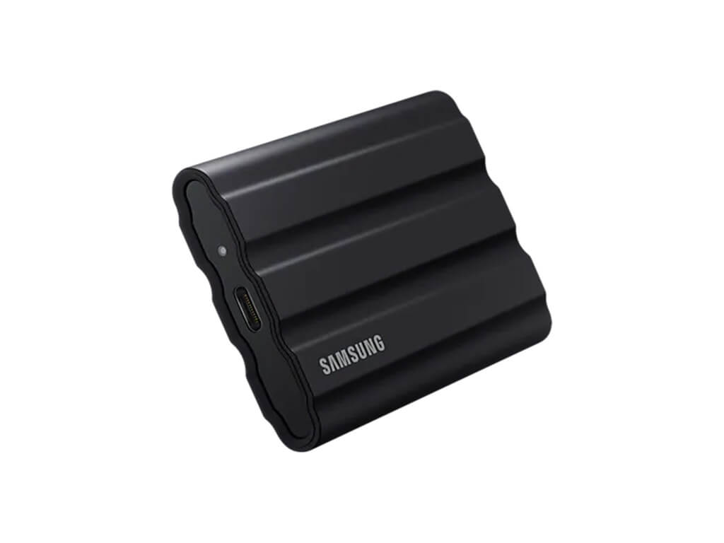 Zunanji SSD 1TB Type-C USB 3.2 Gen2 NVMe, IP65, Samsung T7 Shield, črn, MU-PE1T0S