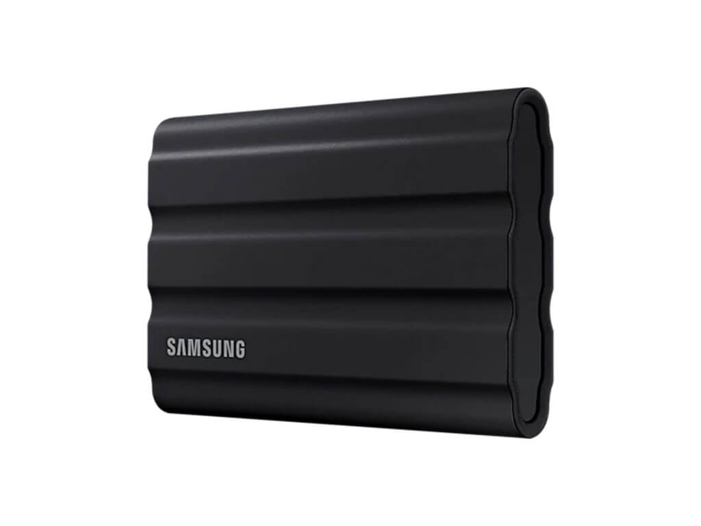 Zunanji SSD 4TB Type-C USB 3.2 Gen2 NVMe, IP65, Samsung T7 Shield, črn (MU-PE4T0S)