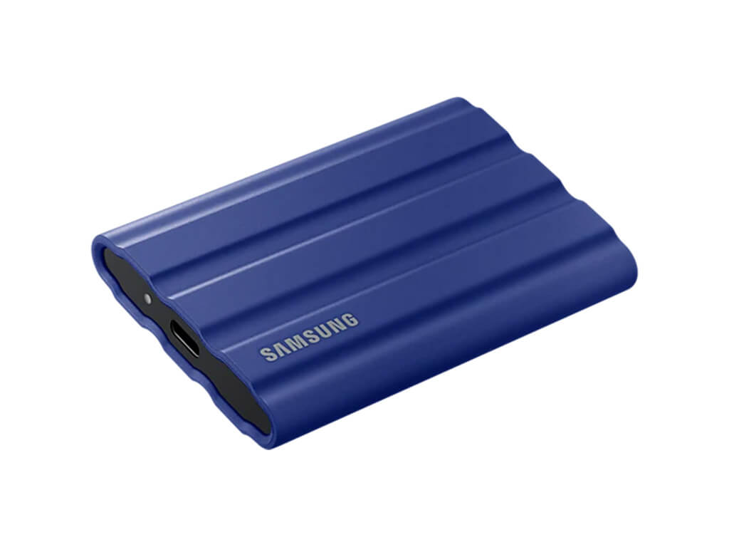 Zunanji SSD 1TB Type-C USB 3.2 Gen2 NVMe, IP65, Samsung T7 Shield, moder, MU-PE1T0R