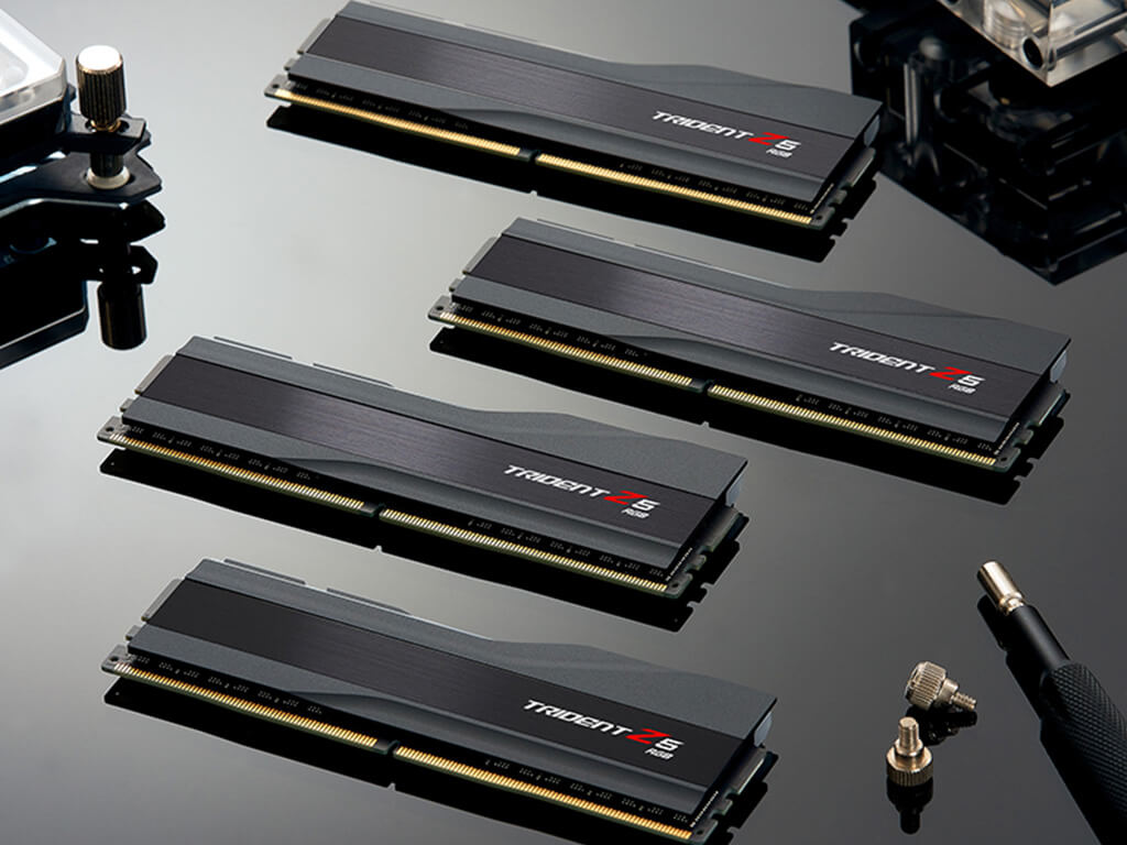 RAM DDR5 32GB Kit (2x 16GB) PC5-48000 6000MT/s, CL36, 1.35V, G.SKILL Trident Z5 RGB