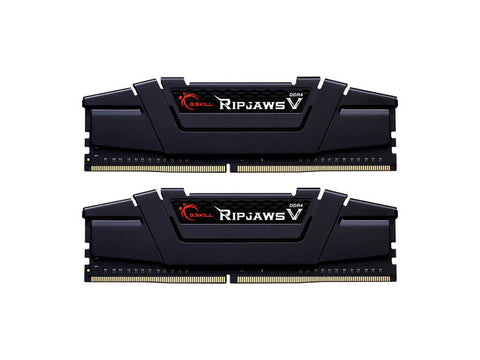 RAM DDR4 16GB Kit (2x 8) PC4-28800 3600MT/s CL16 1.35V, G.SKILL Ripjaws V, črn