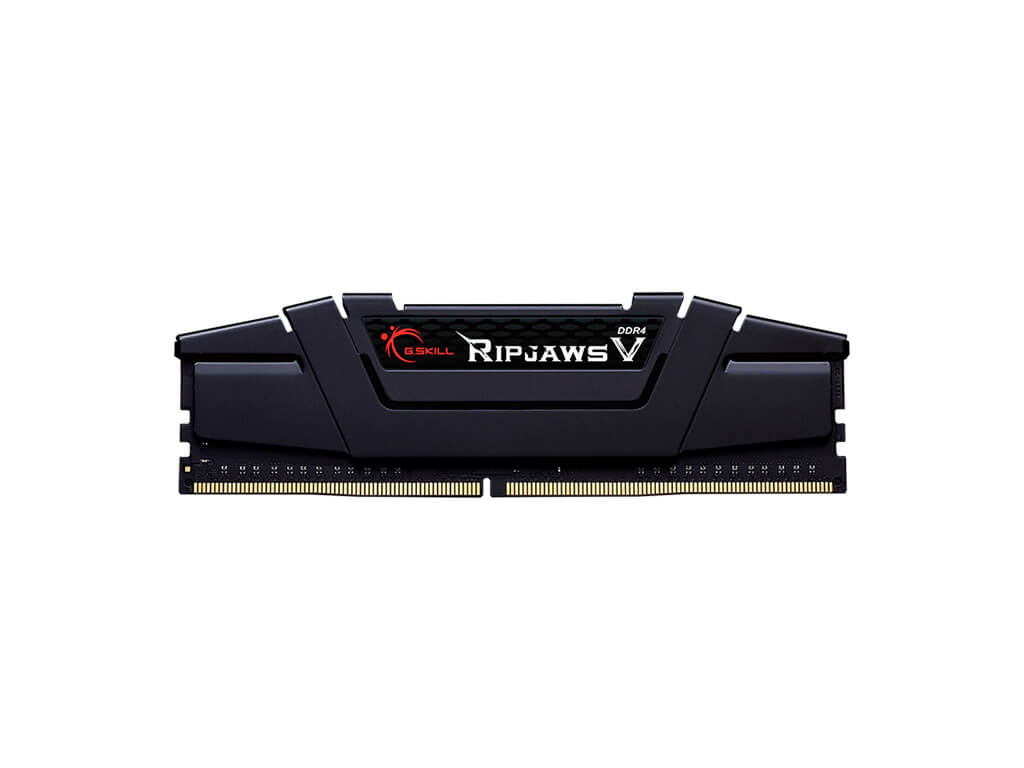 RAM DDR4 16GB Kit (2x 8) PC4-28800 3600MT/s CL16 1.35V, G.SKILL Ripjaws V, črn