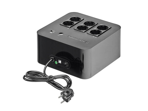 UPS SOCOMEC NeTYS PL 600VA, 360W, Off-line, USB, schuko, black