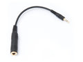 Adapter Sennheiser KLB 6,3mm v KL 3,5 mm, pozlačen