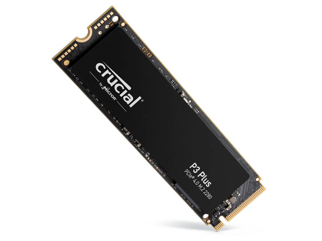 SSD 2TB M.2 80mm PCI-e 4.0 x4 NVMe, 3D NAND, CRUCIAL P3 Plus (CT2000P3PSSD8)