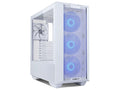 Računalniško ohišje ATX Lian Li LANCOOL III Mesh RGB Midi-Tower, kaljeno steklo, belo