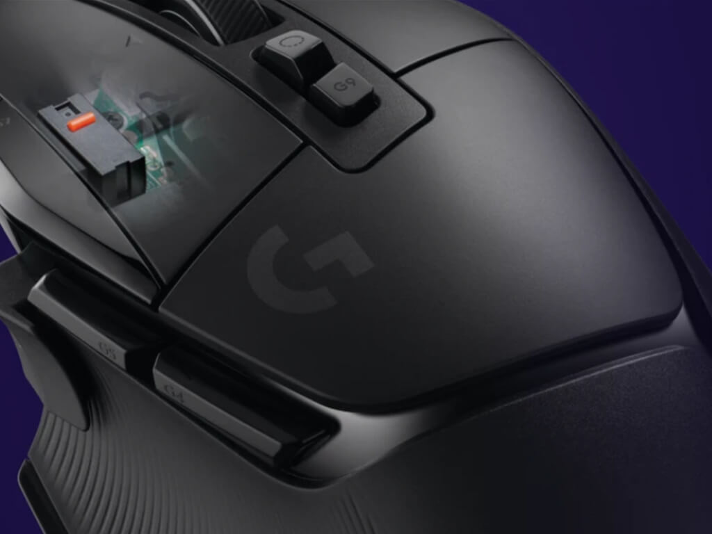 Miška Logitech G502 X Lightspeed, črna