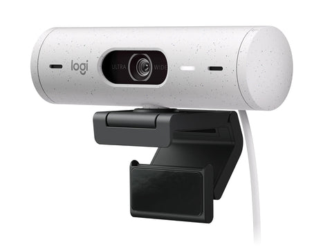 Kamera Logitech Brio 500, bela, USB