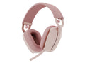 Slušalke Logitech Zone Vibe 100, roza